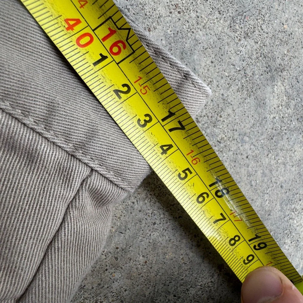 Vintage 90s Tommy Hilfiger Pleated Chino Pants Workwear Khaki 34x30 (d8)